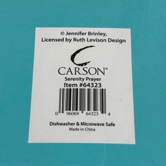 Serenity Prayer Ceramic Coffee Mug Floral Courage Wisdom Inspirational New w/Box - Picture 14 of 14